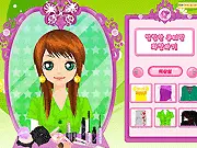 Play Lala Dressup free online game, girl makeover and fashion styling, pick new hairstyle and dress