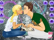Liz Zac 4ever dress up game online free, romantic fashion game styling couple Liz and Zac