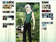 Ukitake Jyuushiro Captain of 13th Division game art, Ukitake Jyuushiro holding Sogyo no Kotowari, playing Ukitake Jyuushiro Action Game free online