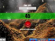 Gameplay screenshot of King of Buttons 2 showing a simple interface with colored buttons and a timer for the fast-paced online skill game