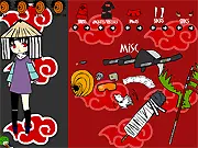 Play NARUTO: Akatsuki Dress Up online free game, customize your favorite Naruto villains outfits