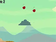 Raincloud Defense free online game cloud unicorn bombs reflexes
