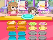 My Sandwich Shop online free time-management game making delicious sandwich for customers