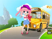 Fashion School Girl Dress Up online free game school uniform style fancy shoes ornaments