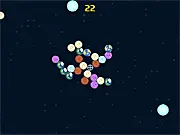 Cluster Struck free online arcade game collect planets black holes