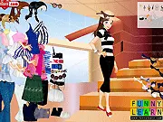 Rita Girl Dressup free online fashion game screenshot showing the character Rita with many clothing options