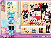 Labor Day Dress Up free online game - Festive holiday party styling on PlayArcadeHub