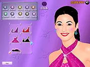 Emmanuelle Chriqui Makeover free online celebrity fashion and beauty game on PlayArcadeHub