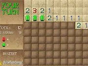 Jewels Jack free online puzzle game similar to Minesweeper on PlayArcadeHub