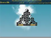 Yin Finds Yang Extra Pack physics puzzle game screenshot, two balls touching