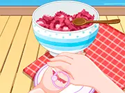 Easy Mini Burgers game screen showing sliced ingredients and cooked mini patties, play free online cooking game