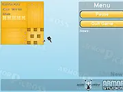 A partially solved Armor Picross (Nonogram) grid showing number clues and some filled black cells, indicating a difficult logic puzzle game