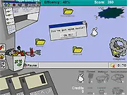 Spamihilator Anti Spam free online game, clicking X on pop-up windows