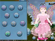 Baby Fairy Dressup free game online, play Baby Fairy Dressup on PlayArcadeHub, dress and design your sparkle fairy