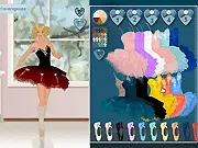 Play Sweet Ballerina Dressup free online game, styling a dancer with tutus and ballet accessories on PlayArcadeHub