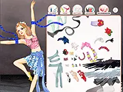 Play Lyrical Dancer free online dressup game, designing custom dance costumes