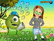 Pretty Boo Dress Up free game online, play Pretty Boo on PlayArcadeHub, dress up cute little girl, fashion game