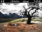 A Fall from Grace free online puzzle game, surreal adventure, morality story, play on PlayArcadeHub