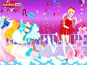 Happy Princess Dressup free online game screen showing Princess Isabel in a gorgeous royal gown and a glittering tiara