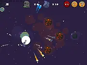 Panspermia online game launch asteroid at planet free physics game
