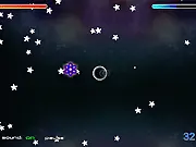 Chaos Star free online space arcade game screenshot with player dodging enemies