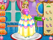 Little princess getting a royal bath and choosing a beautiful dress in the Little Princess Bathing online game