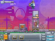 Techno Mania free online adventure platformer game in a robotic world