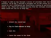 Play Dead Frontier Outbreak free online, text-based zombie RPG game, survival decisions, PlayArcadeHub