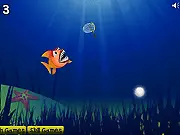 Big Teeth game online, collecting pearls with a hungry character, play free high score arcade game