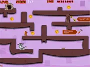 Screenshot of Tom and Jerry Action 3 free online game showing Tom holding a key and Jerry with a hammer near a stack of cheese