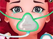Play Moree Throat Surgery free online doctor game - treat a patient's throat ailment