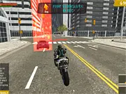 Moto X3M free online stunt racing game screenshot on PlayArcadeHub