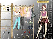 Play Luscious Fall Hairstyles free online dress-up game - style a girl with autumn clothes and elegant hair