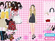 Styling the cute young pastry chef with a fun uniform, hat, and apron in the free online dress up game