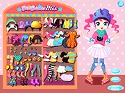 Family Fun dress up game screenshot, play free online fashion game for girls