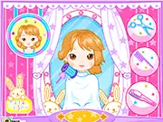 Play Peeking Girl free online stage makeover and dress up game