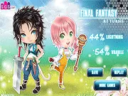 Final Fantasy Returns Dress Up free online warrior and fantasy styling game