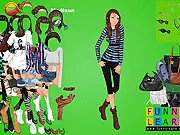 Madison Girl Dressup free online fashion game featuring Madison Fear's unique style of girl fashion with cool clothes and makeup