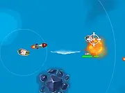 Y8 Warships naval battle game screenshot, strategic boat combat online