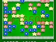 Flower Rectangles free online game, colorful flowers forming a rectangle, pattern finding puzzle screenshot