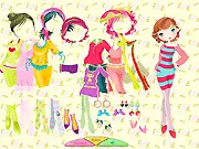 Jeydi Dressup free online game PlayArcadeHub fashion tank tops and dresses