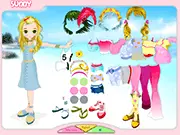 Sunny Dressup free online game PlayArcadeHub sporty fashion for cute doll