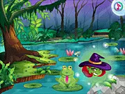Fantasy Princess Story free online game, magical dress-up to turn a frog into a princess, high fantasy royal fashion game