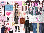 Teen Girl Going Out Dress Up online free fashion game chic teen clothes