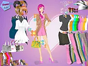 Icy Heart Dressup free online game PlayArcadeHub cold stare outfits warm approachable fashion