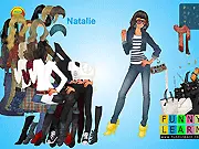Play Natalie's World Fashion Dress Up free online game