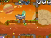 Big Escape online game free gravity puzzle platformer alien rolling