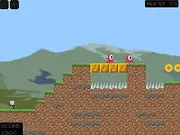 Sk8bit retro skateboard platformer game screenshot - free online 8-bit graphics