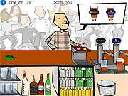 Play Parrott's Bar free online bartending game. Serve customers by pouring beer and mixed drinks in this time management game on PlayArcadeHub.