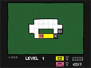 Blocks With Letters On 4 game screen showing letter blocks arranged in a grid, a free online word puzzle game